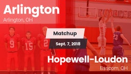 Matchup: Arlington vs. Hopewell-Loudon  2018