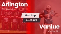 Matchup: Arlington vs. Vanlue  2018