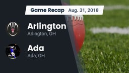 Recap: Arlington  vs. Ada  2018