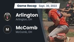 Recap: Arlington  vs. McComb  2022