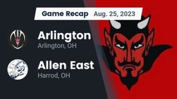 Recap: Arlington  vs. Allen East  2023
