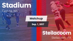 Matchup: Stadium  vs. Steilacoom  2017
