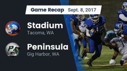 Recap: Stadium  vs. Peninsula  2017