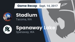 Recap: Stadium  vs. Spanaway Lake  2017