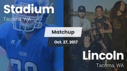 Matchup: Stadium  vs. Lincoln  2017