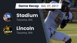 Recap: Stadium  vs. Lincoln  2017