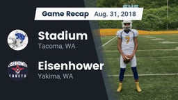 Recap: Stadium  vs. Eisenhower  2018