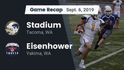 Recap: Stadium  vs. Eisenhower  2019