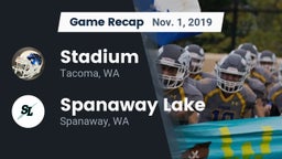 Recap: Stadium  vs. Spanaway Lake  2019