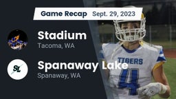 Recap: Stadium  vs. Spanaway Lake  2023