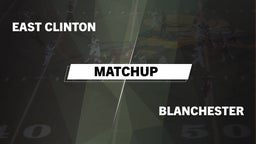 Matchup: East Clinton vs. Blanchester 2016