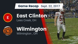 Recap: East Clinton  vs. Wilmington  2017