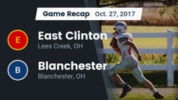 Recap: East Clinton  vs. Blanchester  2017