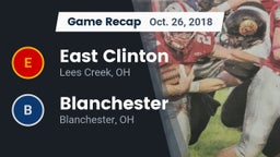 Recap: East Clinton  vs. Blanchester  2018