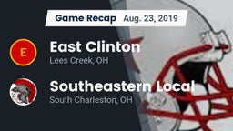 Recap: East Clinton  vs. Southeastern Local  2019