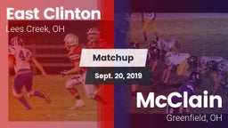 Matchup: East Clinton vs. McClain  2019