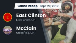 Recap: East Clinton  vs. McClain  2019