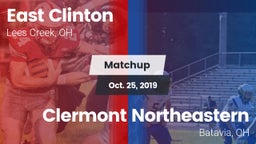 Matchup: East Clinton vs. Clermont Northeastern  2019