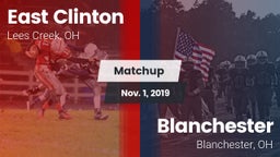 Matchup: East Clinton vs. Blanchester  2019