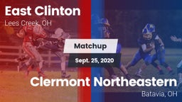 Matchup: East Clinton vs. Clermont Northeastern  2020