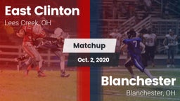Matchup: East Clinton vs. Blanchester  2020