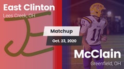 Matchup: East Clinton vs. McClain  2020