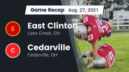 Recap: East Clinton  vs. Cedarville  2021