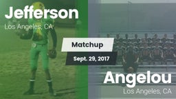 Matchup: Jefferson vs. Angelou  2017