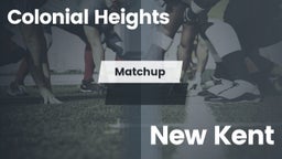Matchup: Colonial Heights vs. New Kent  2016