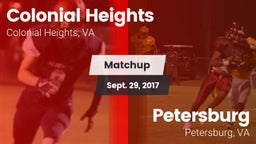 Matchup: Colonial Heights vs. Petersburg  2017