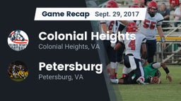 Recap: Colonial Heights  vs. Petersburg  2017