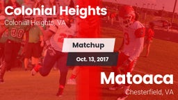 Matchup: Colonial Heights vs. Matoaca  2017