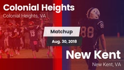 Matchup: Colonial Heights vs. New Kent  2018