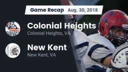 Recap: Colonial Heights  vs. New Kent  2018
