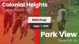 Matchup: Colonial Heights vs. Park View  2018