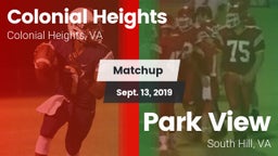 Matchup: Colonial Heights vs. Park View  2019
