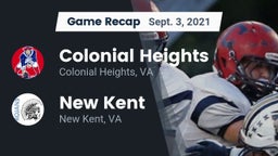 Recap: Colonial Heights  vs. New Kent  2021