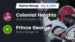 Recap: Colonial Heights  vs. Prince George  2021