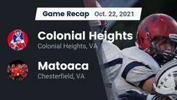 Recap: Colonial Heights  vs. Matoaca  2021