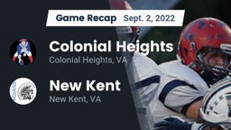 Recap: Colonial Heights  vs. New Kent  2022