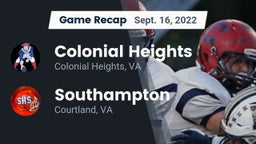Recap: Colonial Heights  vs. Southampton  2022