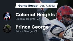 Recap: Colonial Heights  vs. Prince George  2022