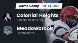 Recap: Colonial Heights  vs. Meadowbrook  2022