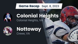 Recap: Colonial Heights  vs. Nottoway  2023