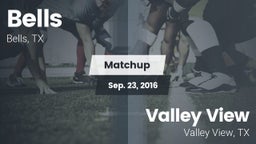 Matchup: Bells vs. Valley View  2016