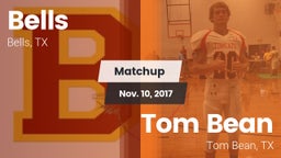 Matchup: Bells vs. Tom Bean  2017