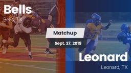 Matchup: Bells vs. Leonard  2019