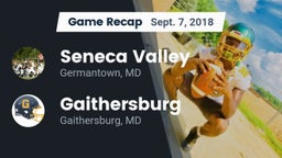 Recap: Seneca Valley  vs. Gaithersburg  2018