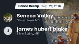 Recap: Seneca Valley  vs. james hubert blake  2018