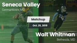 Matchup: Seneca Valley vs. Walt Whitman  2019